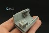 Quinta Studio QD32203 B-25J Mitchell Glass nose 3D-Printed & coloured Interior on decal paper (HK models) 1/32